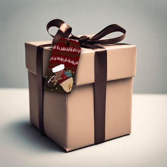 Gingerbread (Etiquettes Cadeaux) x9