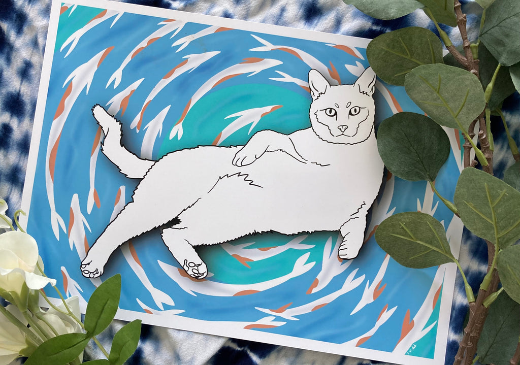 Majestic Cat (Affiche)