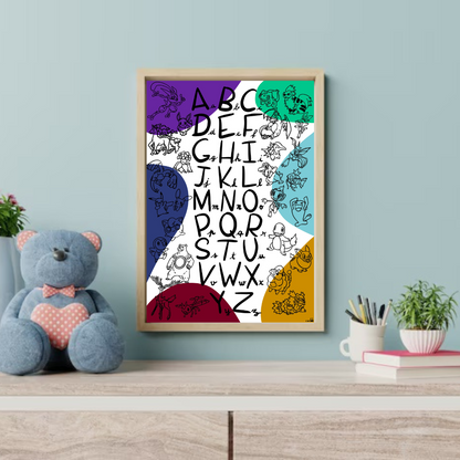 Alphabet Pokémon (Affiche)
