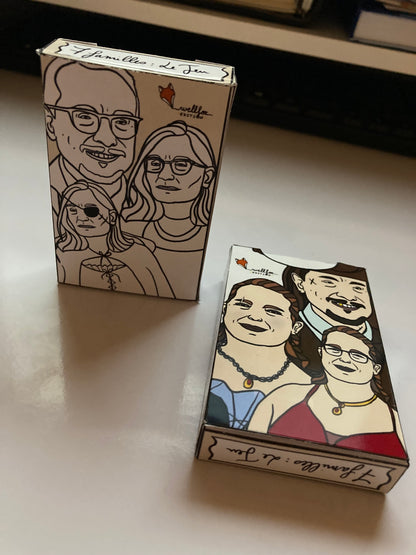 Jeu de 7 familles personnalisé (Jeux de société)